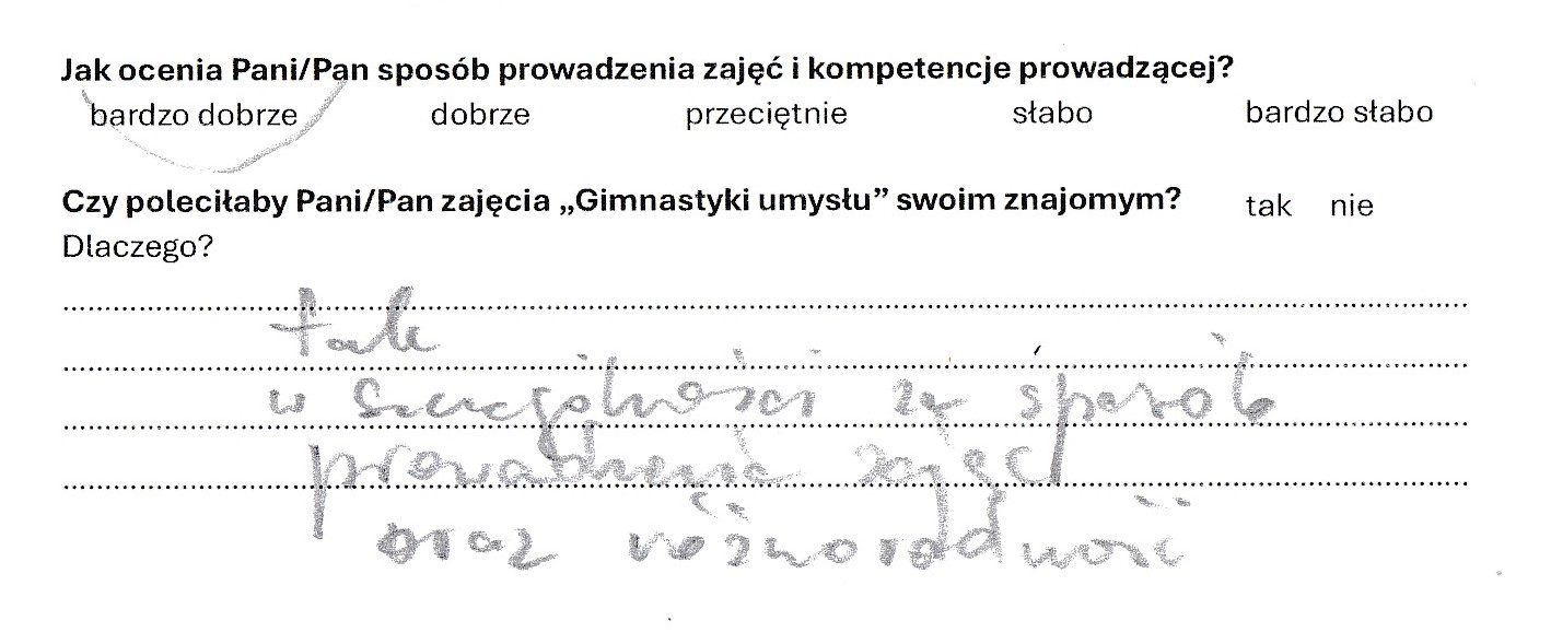 Gimnastyka umysłu Agata Rosowska opinie klientów