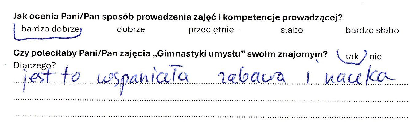 Gimnastyka umysłu Agata Rosowska opinie klientów