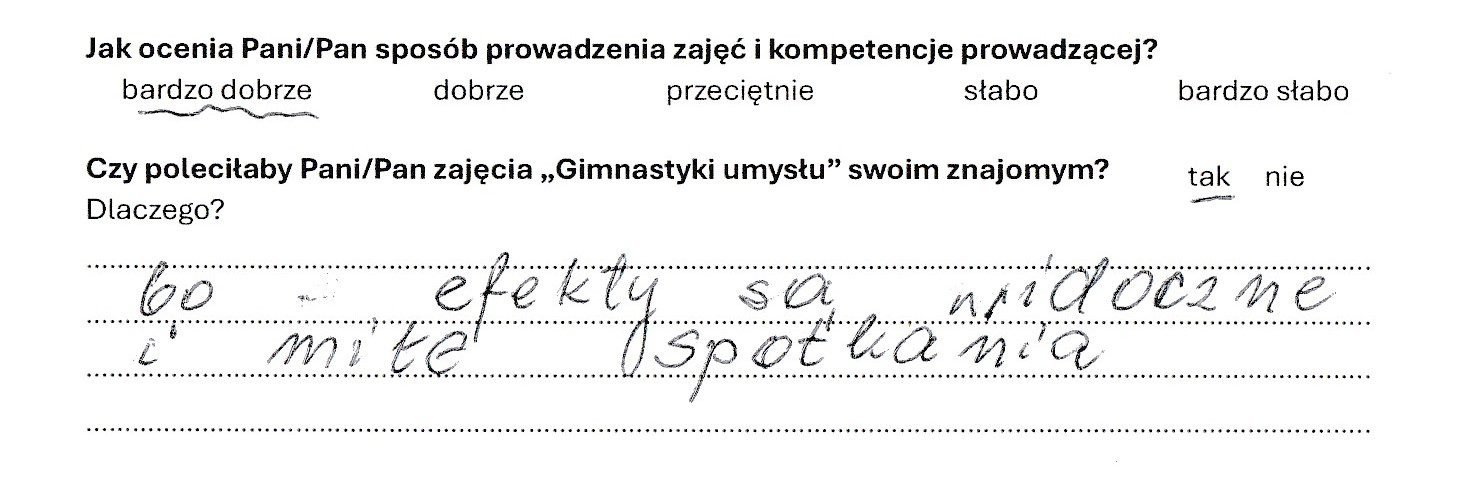 Gimnastyka umysłu Agata Rosowska opinie klientów
