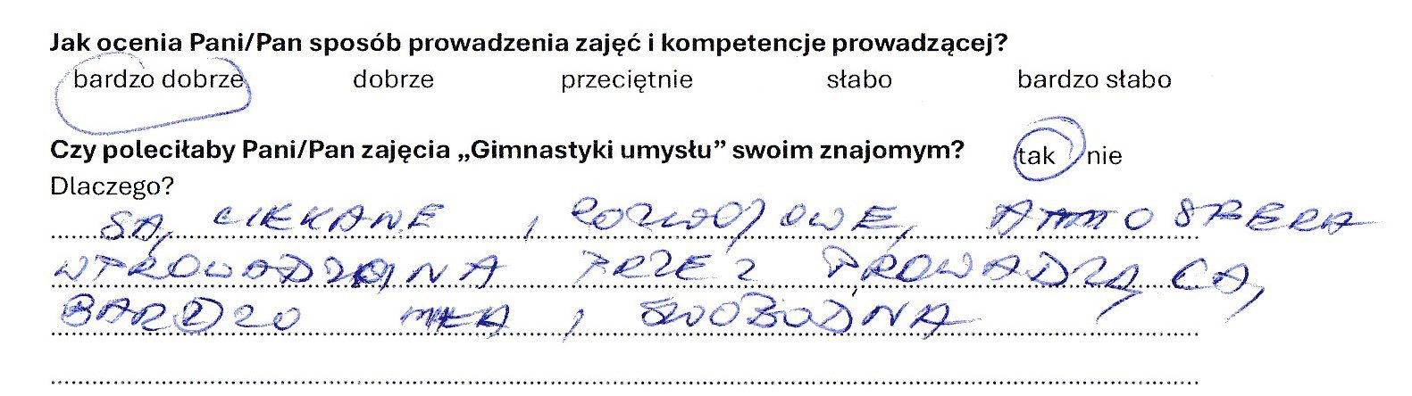 Gimnastyka umysłu Agata Rosowska opinie klientów